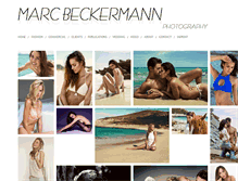 Tablet Screenshot of marc-beckermann.de